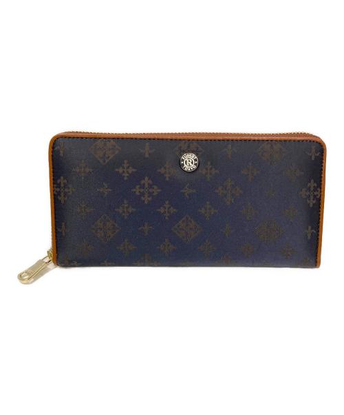 russet（ラシット）russet (ラシット) ラウンドファスナー財布 ネイビーの古着・服飾アイテム