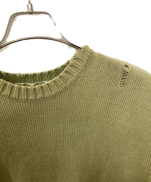 KAPITAL（キャピタル）KAPITAL (キャピタル) 5G Knit Bone Vest カーキ サイズ:XXLの古着・服飾アイテム