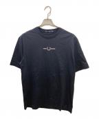 FRED PERRYフレッドペリー）の古着「Tシャツ」｜ネイビー