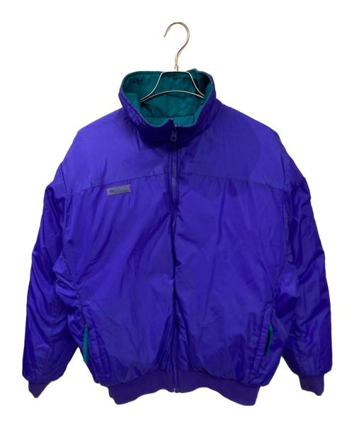 Columbia（コロンビア）Columbia (コロンビア) リバーシブルダウンジャケット ブルー サイズ:Lの古着・服飾アイテム