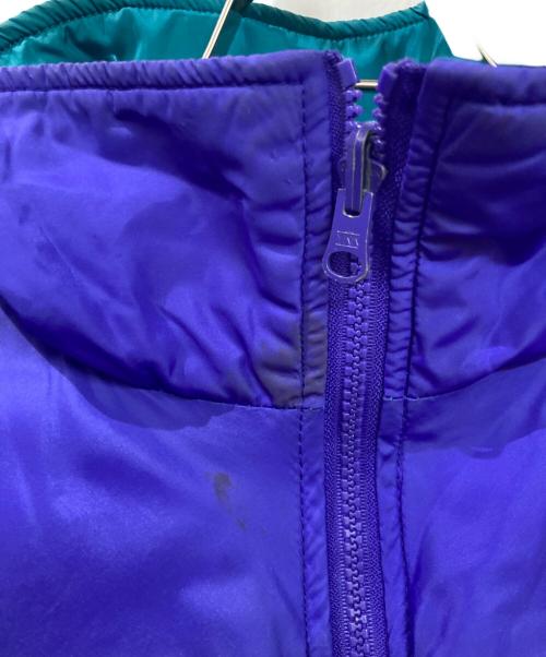 Columbia（コロンビア）Columbia (コロンビア) リバーシブルダウンジャケット ブルー サイズ:Lの古着・服飾アイテム