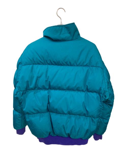 Columbia（コロンビア）Columbia (コロンビア) リバーシブルダウンジャケット ブルー サイズ:Lの古着・服飾アイテム