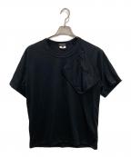 COMME des GARCONS HOMME PLUSコムデギャルソンオムプリュス）の古着「ポケットカットソー」｜ブラック