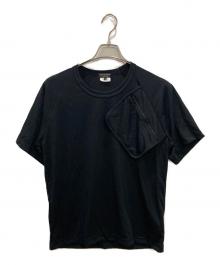 COMME des GARCONS HOMME PLUS（コムデギャルソンオムプリュス）の古着「ポケットカットソー」｜ブラック