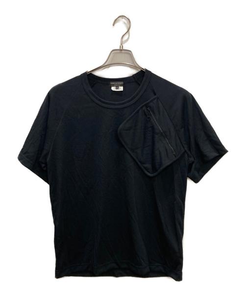 COMME des GARCONS HOMME PLUS（コムデギャルソンオムプリュス）COMME des GARCONS HOMME PLUS (コムデギャルソンオムプリュス) ポケットカットソー ブラック サイズ:Sの古着・服飾アイテム