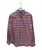 RALPH LAURENラルフローレン）の古着「チェックシャツ」｜レッド