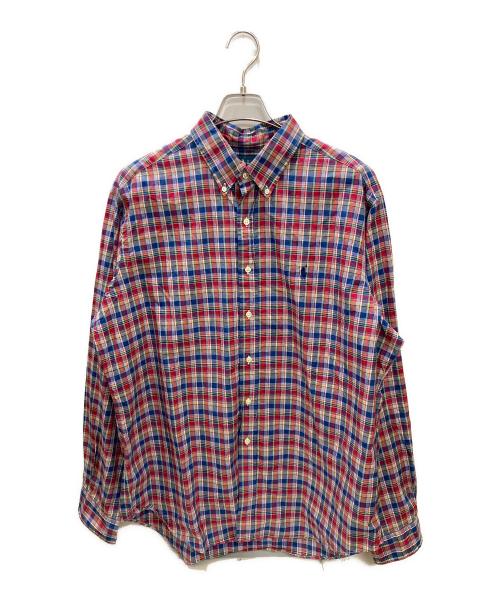 RALPH LAUREN（ラルフローレン）RALPH LAUREN (ラルフローレン) チェックシャツ レッド サイズ:XLの古着・服飾アイテム