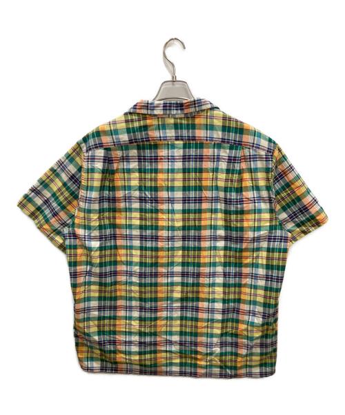 POLO RALPH LAUREN（ポロ・ラルフローレン）POLO RALPH LAUREN (ポロ・ラルフローレン) チェック半袖オープンカラーシャツ マルチカラー サイズ:XLの古着・服飾アイテム