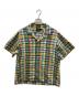 POLO RALPH LAUREN（ポロ・ラルフローレン）の古着「チェック半袖オープンカラーシャツ」｜マルチカラー