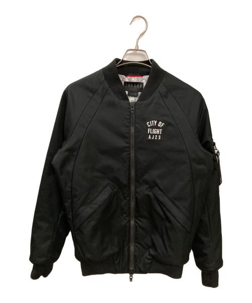 JORDAN（ジョーダン）JORDAN (ジョーダン) WINGS COF MA-1 JACKET ブラック サイズ:XSの古着・服飾アイテム