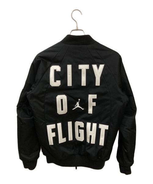 JORDAN（ジョーダン）JORDAN (ジョーダン) WINGS COF MA-1 JACKET ブラック サイズ:XSの古着・服飾アイテム