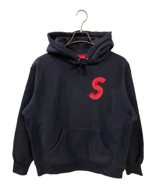 SUPREME（シュプリーム）Supreme (シュプリーム) 20AW S Logo Hooded Sweatshirt ネイビー サイズ:Sの古着・服飾アイテム