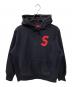 Supreme（シュプリーム）の古着「20AW S Logo Hooded Sweatshirt」｜ネイビー