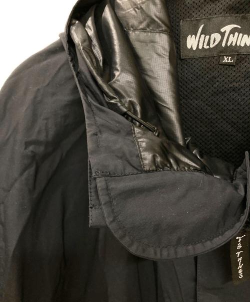 WILD THINGS（ワイルドシングス）WILD THINGS (ワイルドシングス) ナイロンパーカー ブラック サイズ:XLの古着・服飾アイテム