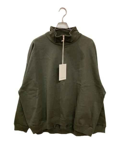 MARKAWARE（マーカウェア）MARKAWARE (マーカウェア) クォータージッププルオーバー グリーン サイズ:2の古着・服飾アイテム