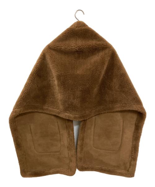 haunt（ハウント）haunt (ハウント) SHORT BOA STOLE ブラウンの古着・服飾アイテム