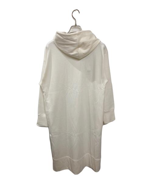 LACOSTE（ラコステ）LACOSTE (ラコステ) ダンボール ジャージィワンピース ホワイト サイズ:36の古着・服飾アイテム