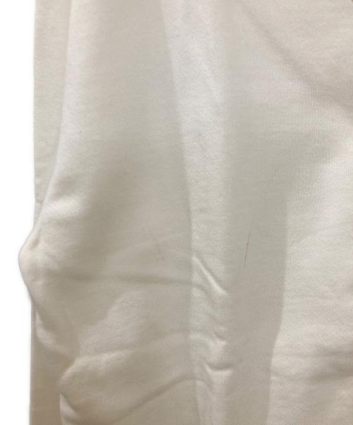 LACOSTE（ラコステ）LACOSTE (ラコステ) プレミアム スウェット ジップカーディガン ホワイト サイズ:3の古着・服飾アイテム