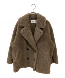 haunt（ハウント）の古着「BOA COAT」｜ブラウン