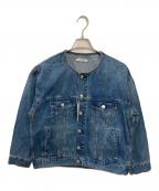 JOURNAL STANDARD relumeジャーナルスタンダード レリューム）の古着「《WEB限定追加14》デニムジャケット」｜インディゴ