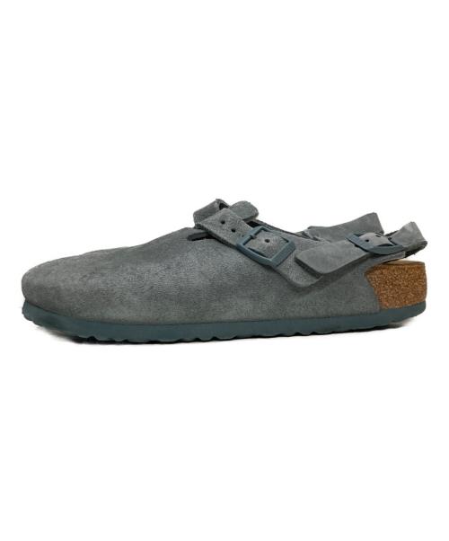 BIRKENSTOCK（ビルケンシュトック）BIRKENSTOCK (ビルケンシュトック) Tokio Suedeシューズ グレー サイズ:25cmの古着・服飾アイテム