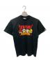 A BATHING APE（アベイシングエイプ）の古着「teriyaki source プリントTシャツ」｜ブラック
