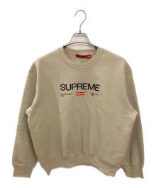 SUPREME（シュプリーム）の古着「established crewneck」｜ベージュ