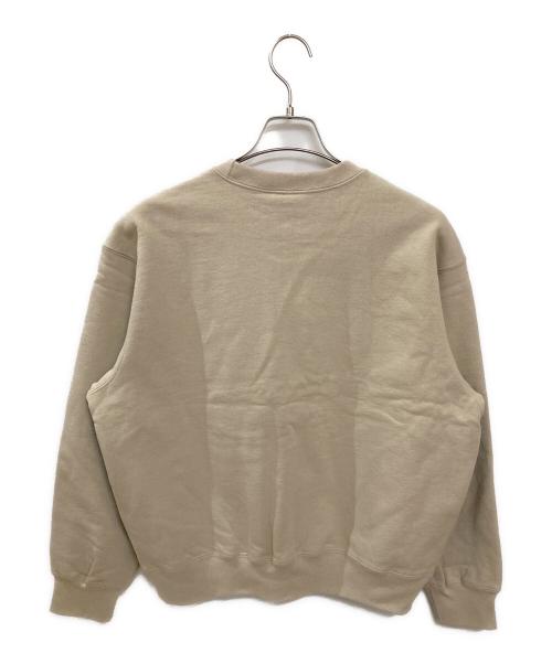 SUPREME（シュプリーム）Supreme (シュプリーム) established crewneck ベージュ サイズ:Sの古着・服飾アイテム