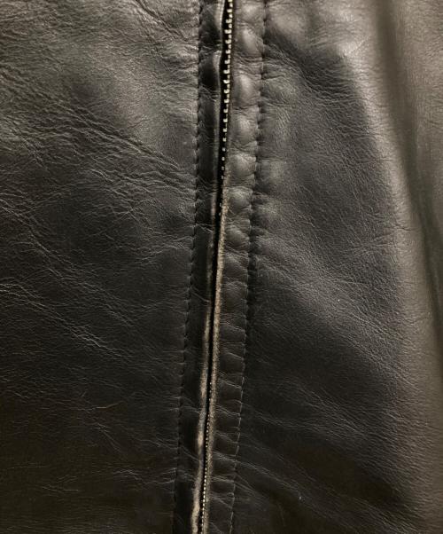 Schott（ショット）Schott (ショット) シングルライダースジャケット ブラック サイズ:38の古着・服飾アイテム