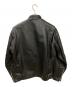 Schott (ショット) シングルライダースジャケット ブラック サイズ:38：15000円