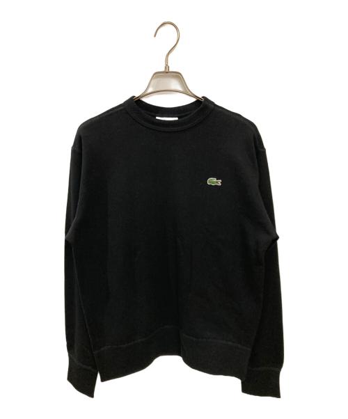 LACOSTE（ラコステ）LACOSTE (ラコステ) ロゴクルースウェット ネイビー サイズ:3の古着・服飾アイテム