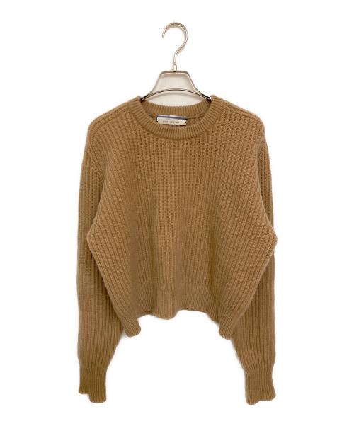 CristaSeya（クリスタセヤ）Cristaseya (クリスタセヤ) カシミヤニット ブラウン サイズ:Mの古着・服飾アイテム