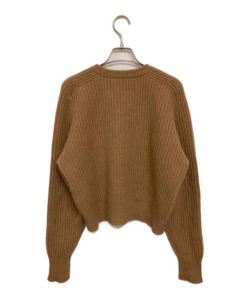 CristaSeya（クリスタセヤ）Cristaseya (クリスタセヤ) カシミヤニット ブラウン サイズ:Mの古着・服飾アイテム