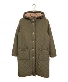Traditional Weatherwear（トラディショナルウェザーウェア）の古着「キルティングボアジャケット」｜カーキ