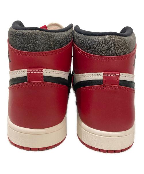 NIKE（ナイキ）NIKE (ナイキ) AIR JORDAN 1 RETRO HIGH OG VARSITY RED/BLACK ホワイト×レッド サイズ:26.5cmの古着・服飾アイテム