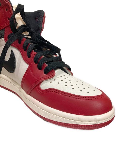 NIKE（ナイキ）NIKE (ナイキ) AIR JORDAN 1 RETRO HIGH OG VARSITY RED/BLACK ホワイト×レッド サイズ:26.5cmの古着・服飾アイテム