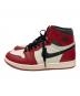 NIKE (ナイキ) AIR JORDAN 1 RETRO HIGH OG VARSITY RED/BLACK ホワイト×レッド サイズ:26.5cm：33000円