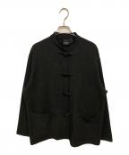 axesquinアクシーズクイン）の古着「チャイナジャケット」｜グレー