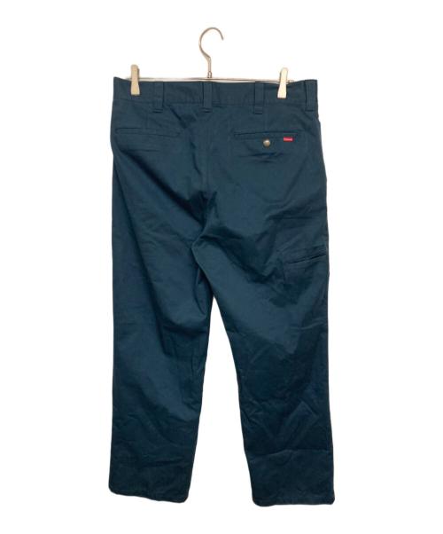 SUPREME（シュプリーム）Supreme (シュプリーム) workpants ネイビー サイズ:W32の古着・服飾アイテム