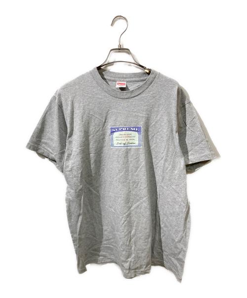 SUPREME（シュプリーム）SUPREME (シュプリーム) Social TEE グレー サイズ:Mの古着・服飾アイテム