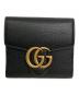 GUCCI（グッチ）の古着「COMPACT WALLET」｜ブラック