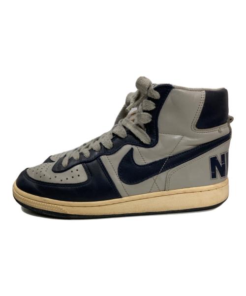 NIKE（ナイキ）NIKE (ナイキ) 2008 TERMINATOR HIGH VNTG グレー×ネイビー サイズ:26.5cmの古着・服飾アイテム