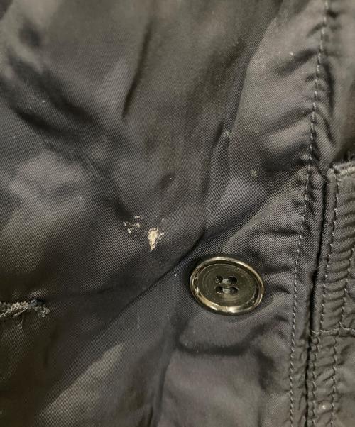 tricot COMME des GARCONS（トリココムデギャルソン）tricot COMME des GARCONS (トリココムデギャルソン) キュプラダブルジャケット ネイビー サイズ:Mの古着・服飾アイテム