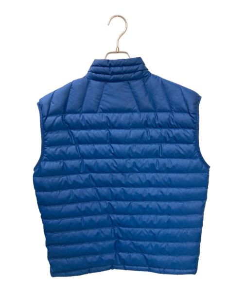 Patagonia（パタゴニア）Patagonia (パタゴニア) ダウンセーターベスト ブルー サイズ:Mの古着・服飾アイテム