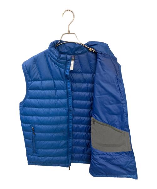 Patagonia（パタゴニア）Patagonia (パタゴニア) ダウンセーターベスト ブルー サイズ:Mの古着・服飾アイテム