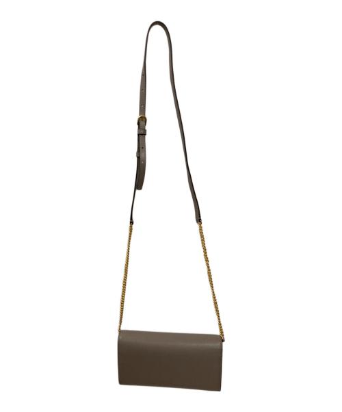 TORY BURCH（トリーバーチ）TORY BURCH (トリーバーチ) ショルダーポーチ ベージュの古着・服飾アイテム