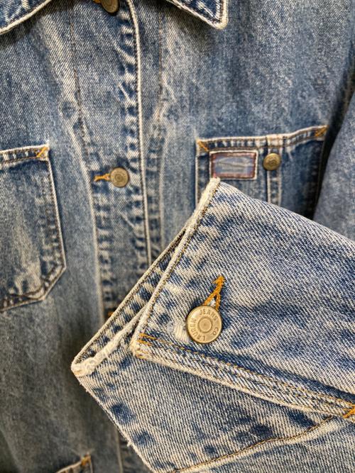 RALPH LAUREN（ラルフローレン）RALPH LAUREN (ラルフローレン) 古着デニムカバーオール インディゴ サイズ:1Xの古着・服飾アイテム