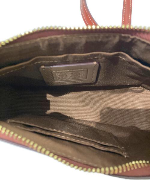 COACH（コーチ）COACH (コーチ) PEANUTS (ピーナッツ) テリ ショルダー バッグ・シグネチャー キャンバス・パッチ ブラウンの古着・服飾アイテム