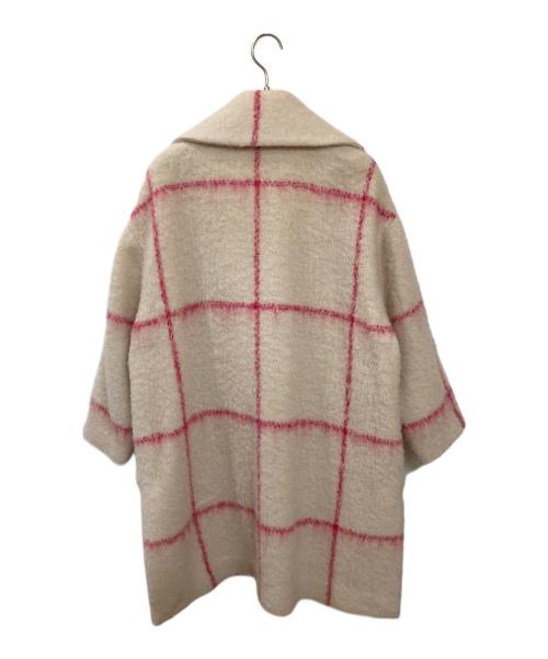 furfur（ファーファー）furfur (ファーファー) チェスターコート ピンク サイズ:FREEの古着・服飾アイテム