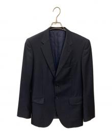 PAUL SMITH×LORO PIANA（ポールスミス×ロロピアーナ）の古着「テーラードジャケット」｜ネイビー